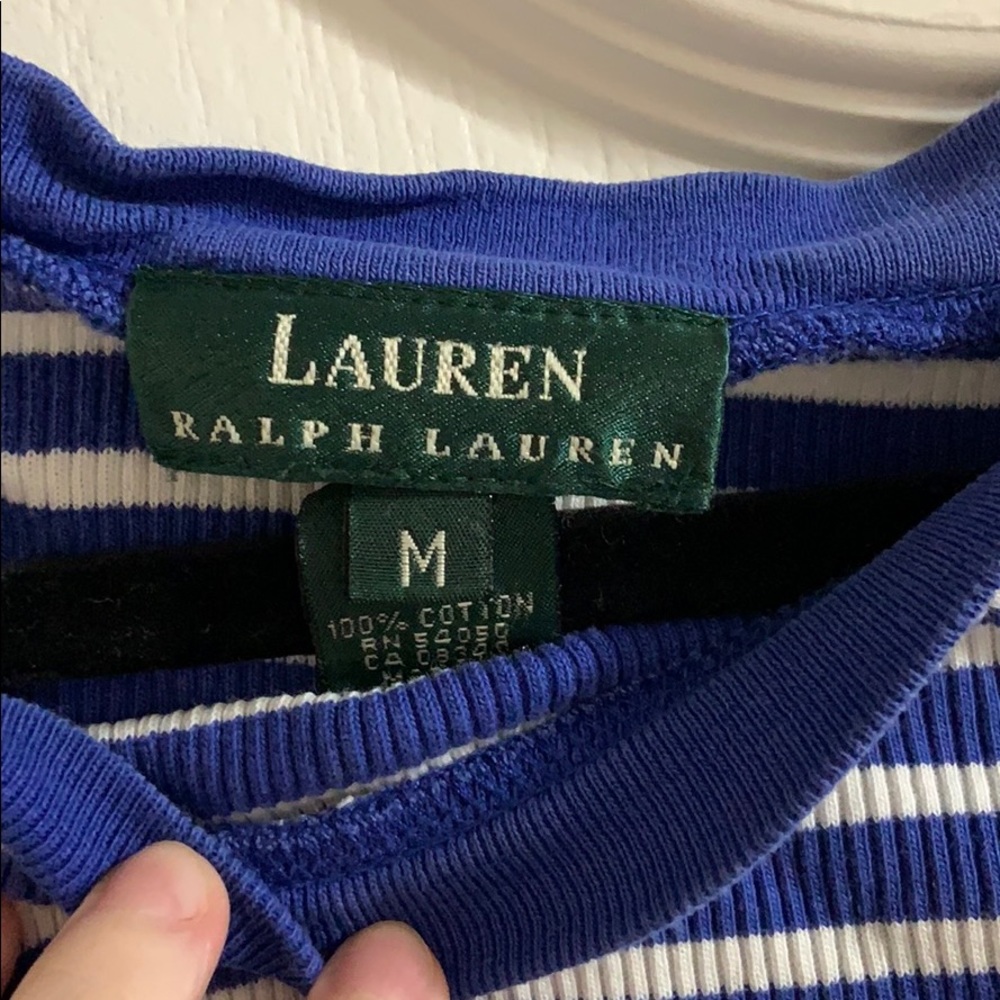 2/$20 Ralph Lauren Striped Top - Picture 3 of 3